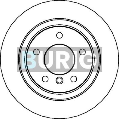 Burig B010195 - Disque de frein cwaw.fr