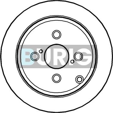 Burig B010198 - Disque de frein cwaw.fr