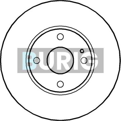 Burig B010192 - Disque de frein cwaw.fr