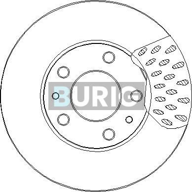 Burig B010197 - Disque de frein cwaw.fr