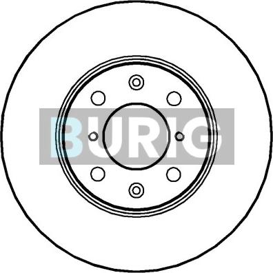 Burig B010148 - Disque de frein cwaw.fr