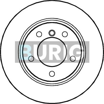 Burig B010143 - Disque de frein cwaw.fr