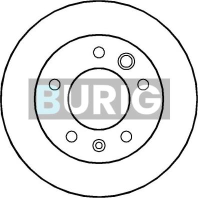 Burig B010152 - Disque de frein cwaw.fr