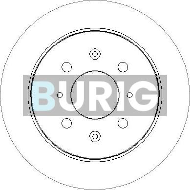 Burig B010168 - Disque de frein cwaw.fr