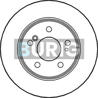 Burig B010163 - Disque de frein cwaw.fr