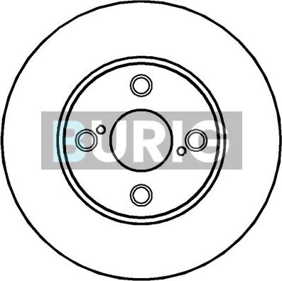 Burig B010162 - Disque de frein cwaw.fr