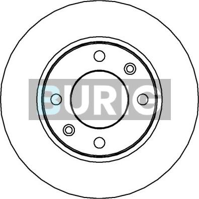 Burig B010102 - Disque de frein cwaw.fr