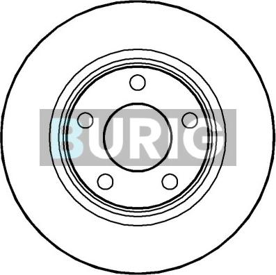 Burig B010119 - Disque de frein cwaw.fr