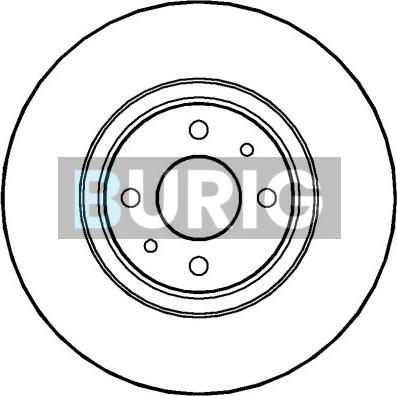 Burig B010110 - Disque de frein cwaw.fr