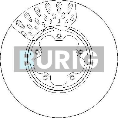 Burig B010111 - Disque de frein cwaw.fr