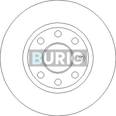 Burig B010112 - Disque de frein cwaw.fr