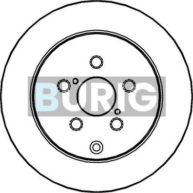 Burig B010188 - Disque de frein cwaw.fr