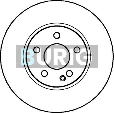 Burig B010135 - Disque de frein cwaw.fr