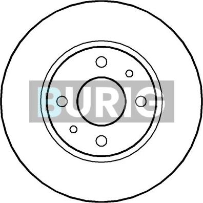 Burig B010137 - Disque de frein cwaw.fr