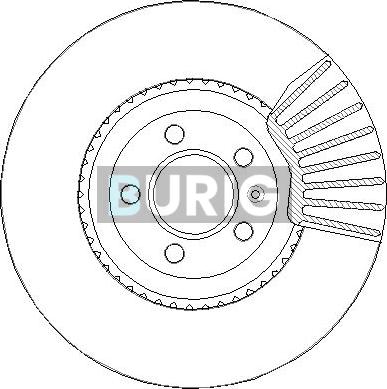 Burig B010826 - Disque de frein cwaw.fr