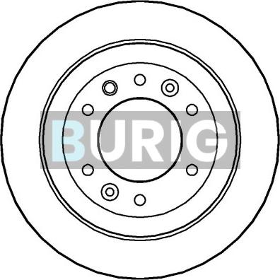 Burig B010827 - Disque de frein cwaw.fr