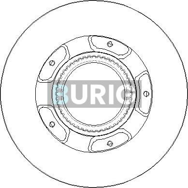 Burig B010870 - Disque de frein cwaw.fr