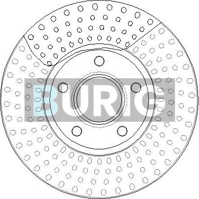 Burig B010390 - Disque de frein cwaw.fr