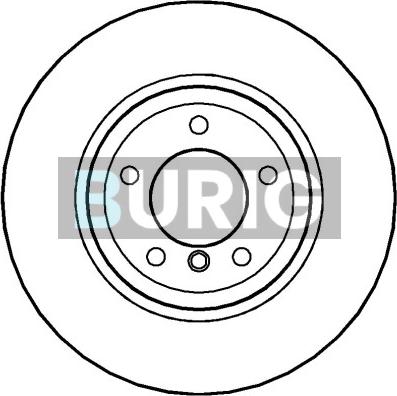 Burig B010300 - Disque de frein cwaw.fr