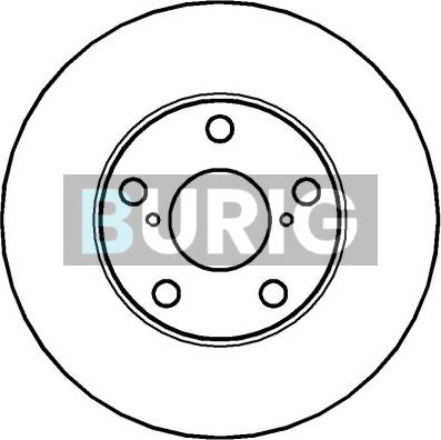 Burig B010319 - Disque de frein cwaw.fr