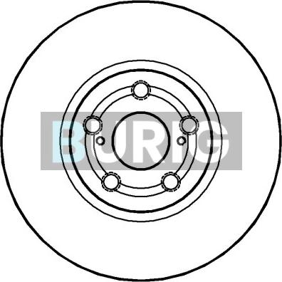 Burig B010329 - Disque de frein cwaw.fr