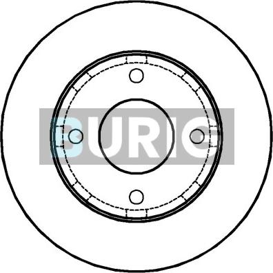 Burig B010336 - Disque de frein cwaw.fr