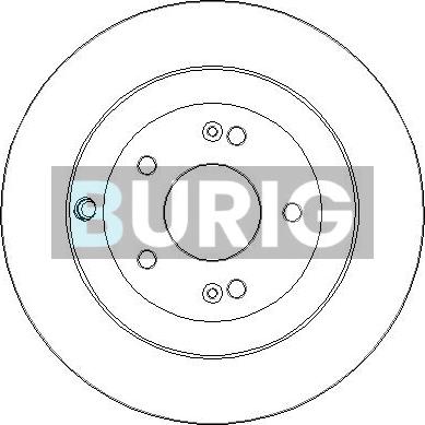 Burig B010293 - Disque de frein cwaw.fr