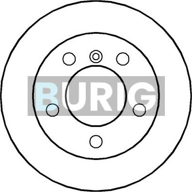 Burig B010248 - Disque de frein cwaw.fr