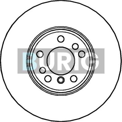 Burig B010255 - Disque de frein cwaw.fr