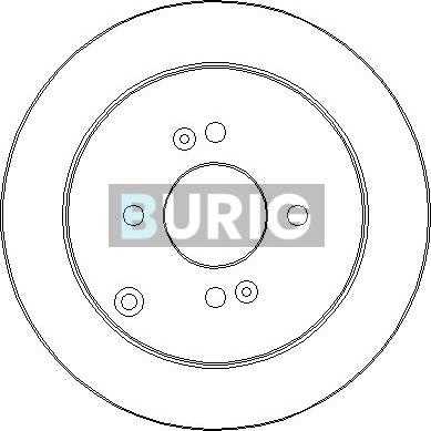 Burig B010252 - Disque de frein cwaw.fr