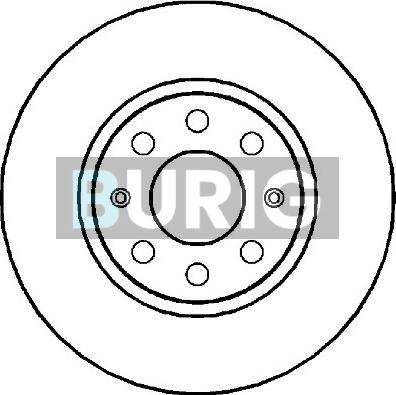 Burig B010205 - Disque de frein cwaw.fr