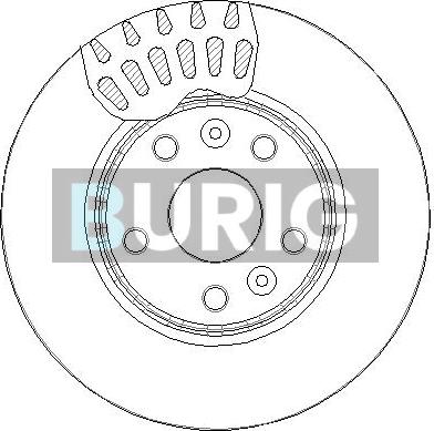 Burig B010203 - Disque de frein cwaw.fr