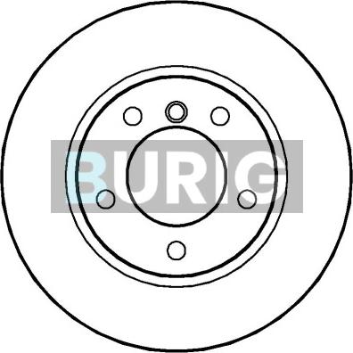 Burig B010216 - Disque de frein cwaw.fr