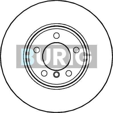 Burig B010289 - Disque de frein cwaw.fr