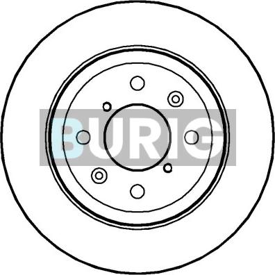 Burig B010282 - Disque de frein cwaw.fr