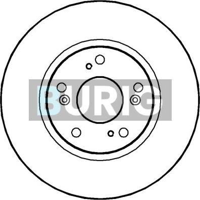 Burig B010236 - Disque de frein cwaw.fr