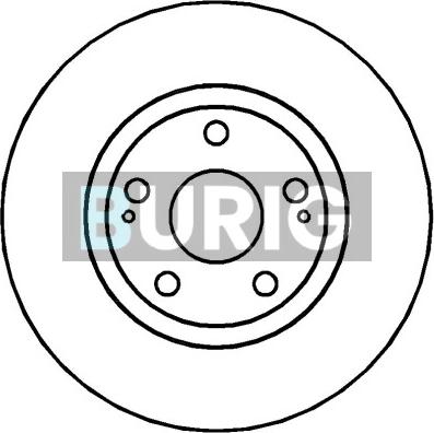 Burig B010226 - Disque de frein cwaw.fr