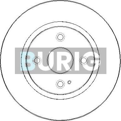 Burig B010223 - Disque de frein cwaw.fr