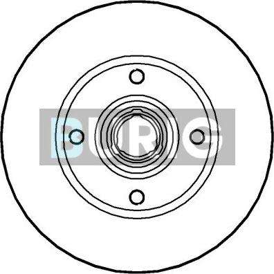 Burig B010279 - Disque de frein cwaw.fr