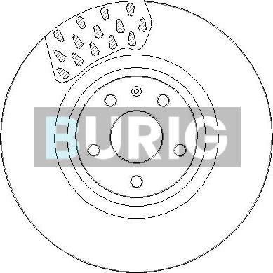 Burig B010797 - Disque de frein cwaw.fr