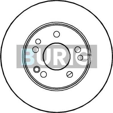 Burig B010754 - Disque de frein cwaw.fr