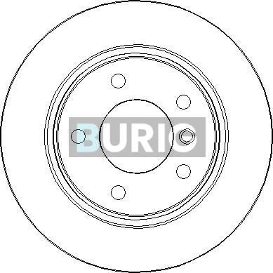 Burig B010757 - Disque de frein cwaw.fr