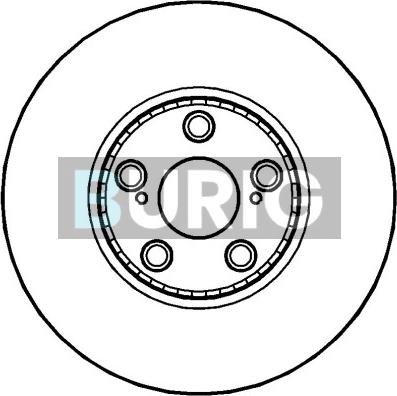 Burig B010769 - Disque de frein cwaw.fr