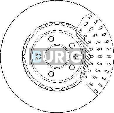 Burig B010768 - Disque de frein cwaw.fr