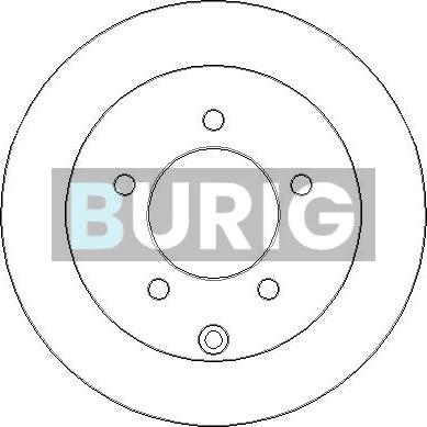 Burig B010702 - Disque de frein cwaw.fr