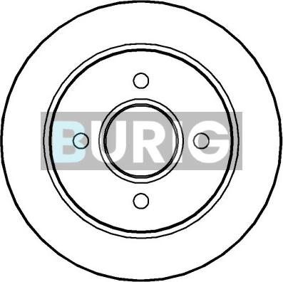 Burig B010707 - Disque de frein cwaw.fr