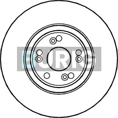 Burig B010717 - Disque de frein cwaw.fr