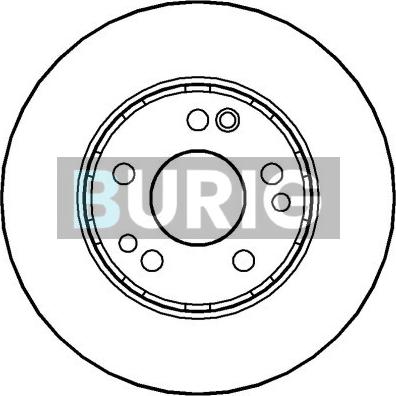 Burig B010725 - Disque de frein cwaw.fr