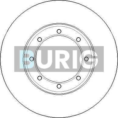 Burig B010776 - Disque de frein cwaw.fr