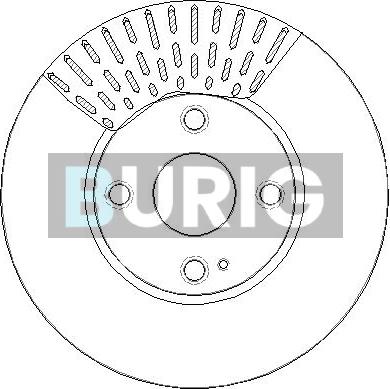 Burig B010771 - Disque de frein cwaw.fr